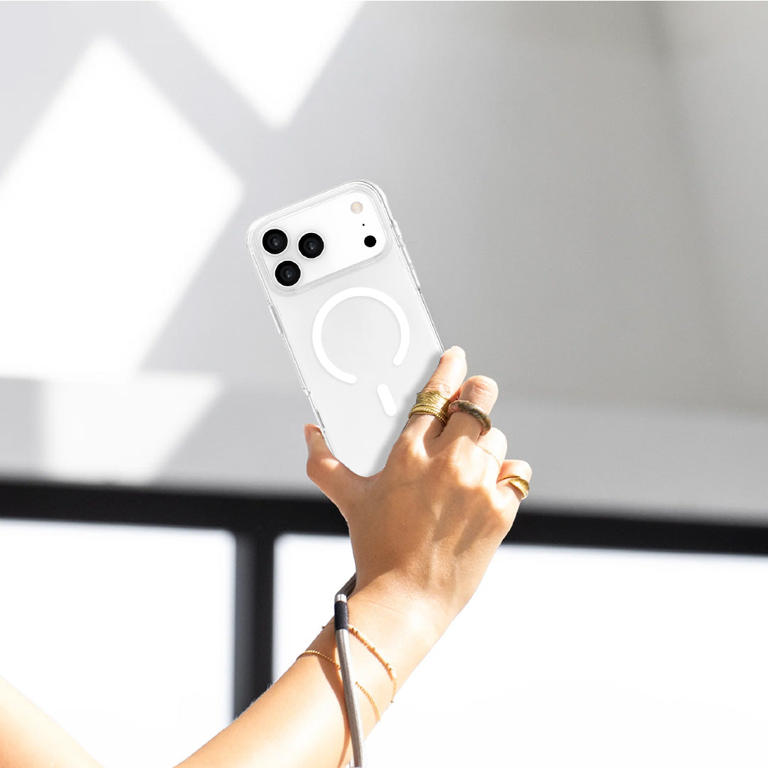 LZEL Magnexo Clear Case for iPhone 17 Pro | Crystal Clear LZEL Magnexo Clear Case for iPhone 17 Pro | Crystal Clear